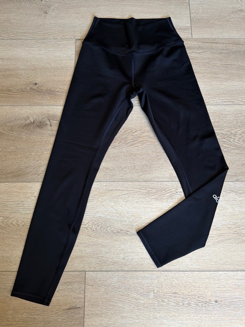 ALO Yoga Girls' Black High-Waist Leggings